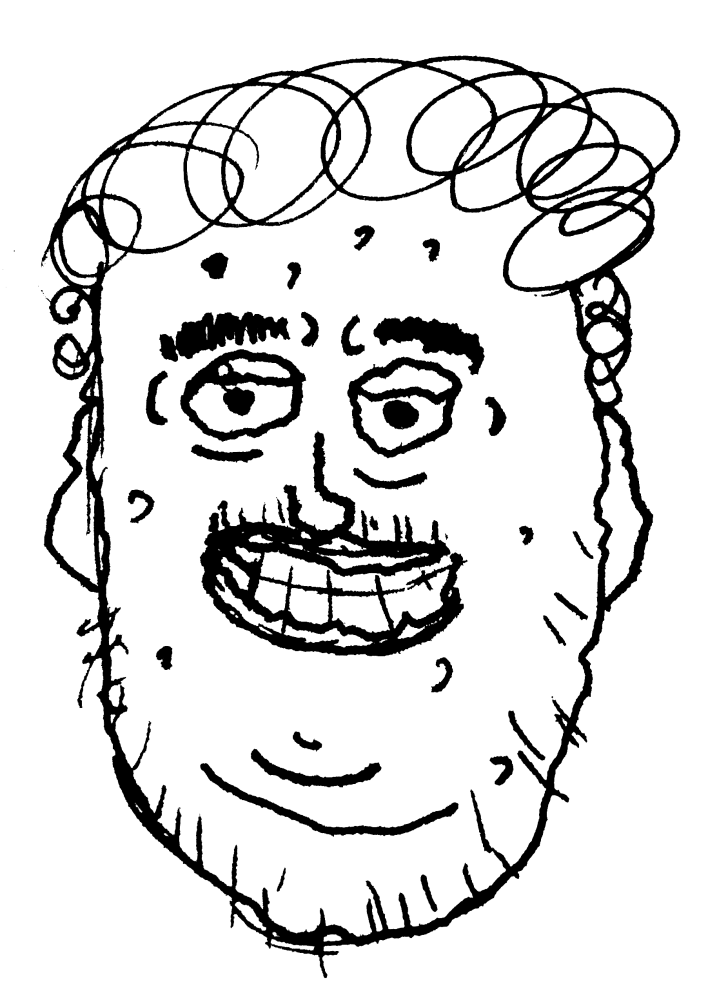 My face, drawn.